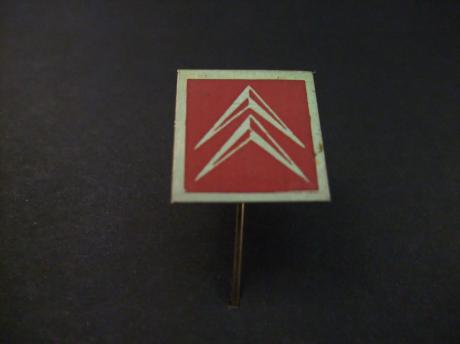 Citroën auto logo rood